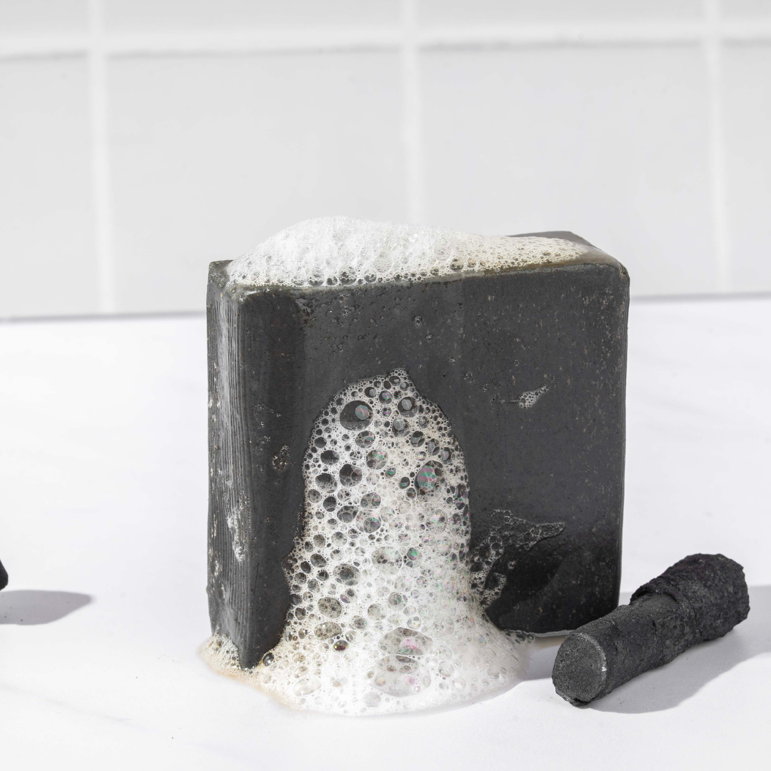 Ayurvedic Soap Box: Neem Soap , Turmeric Soap, & Charcoal Soap Trio